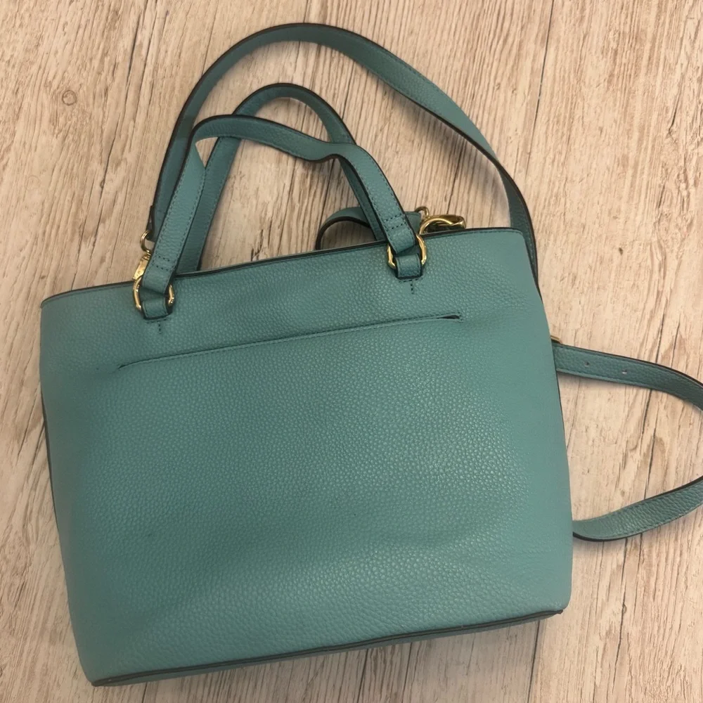 Nanette Lepore Baby Blue Crossbody Handbag Bag Purse